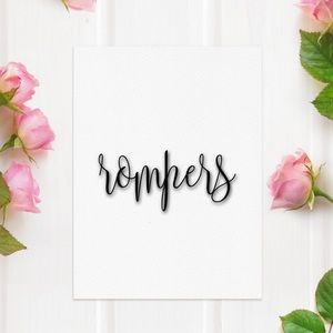 💗 R•O•M•P•E•R•S 💗